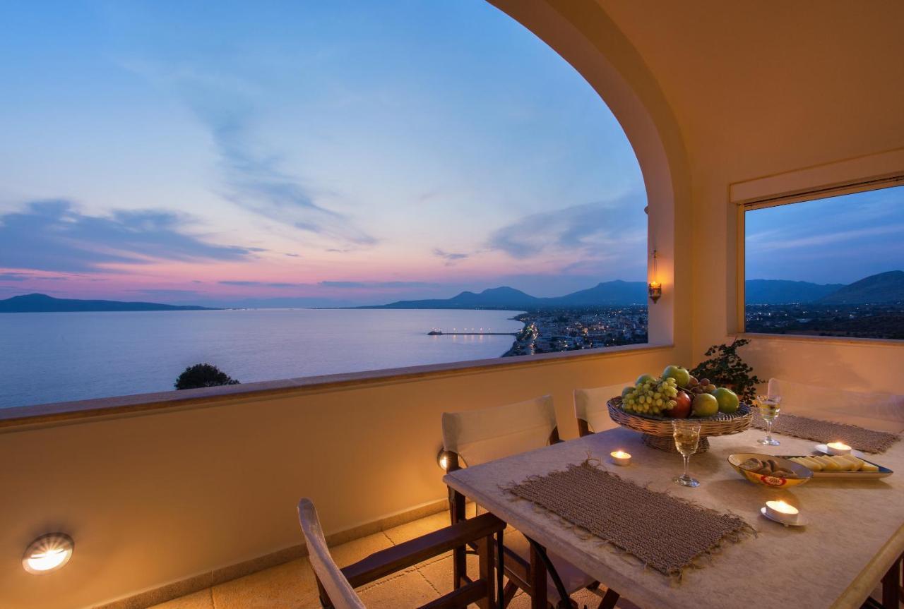 Villa Itis Superb Residence With Balcony & Panoramic View Neapoli Voion Exterior photo